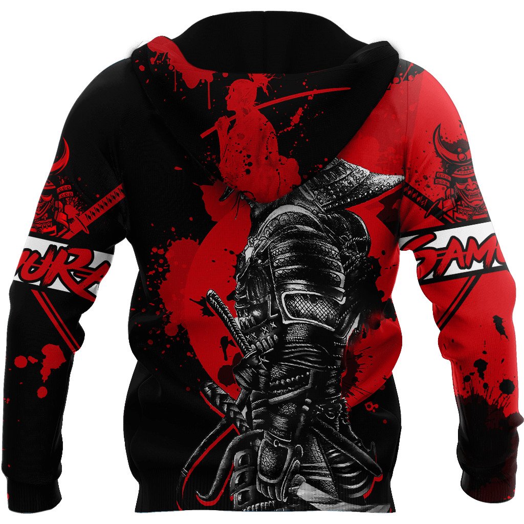 Samurai Tattoo 3D Over Printed Unisex Shirt