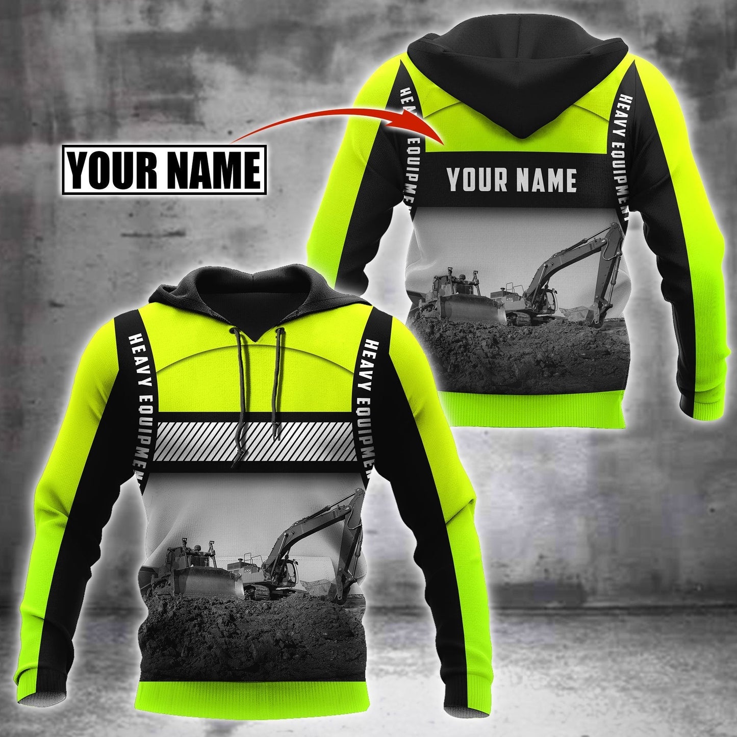 Customize Name Heavy Equipment Operator 3D All Over Printed Unisex Shirt Pi06022103