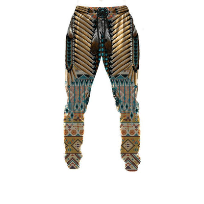 Lion Native American 3D All Over Printed Unisex Shirts