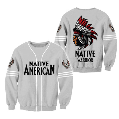 Native American 3D All Over Printed Unisex Shirts