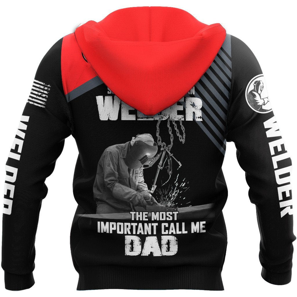Premium Unisex All Over Printed Welder Dad Shirts MEI