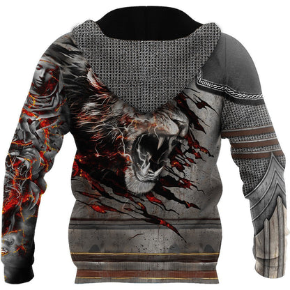 Amor Lion Tattoo 3D All Over Printed Unisex Shirt