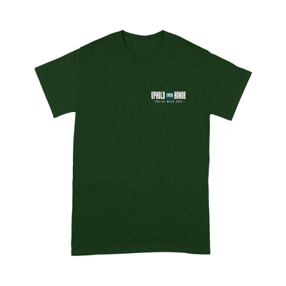 Police Week Uphold Their Honor Personalized T-shirt Special Gift For Dad Papa Grandpa