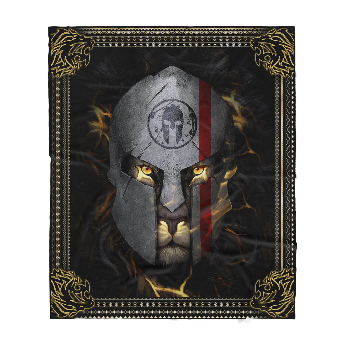 Sparta Lion Warrior - Sherpa Blanket TP