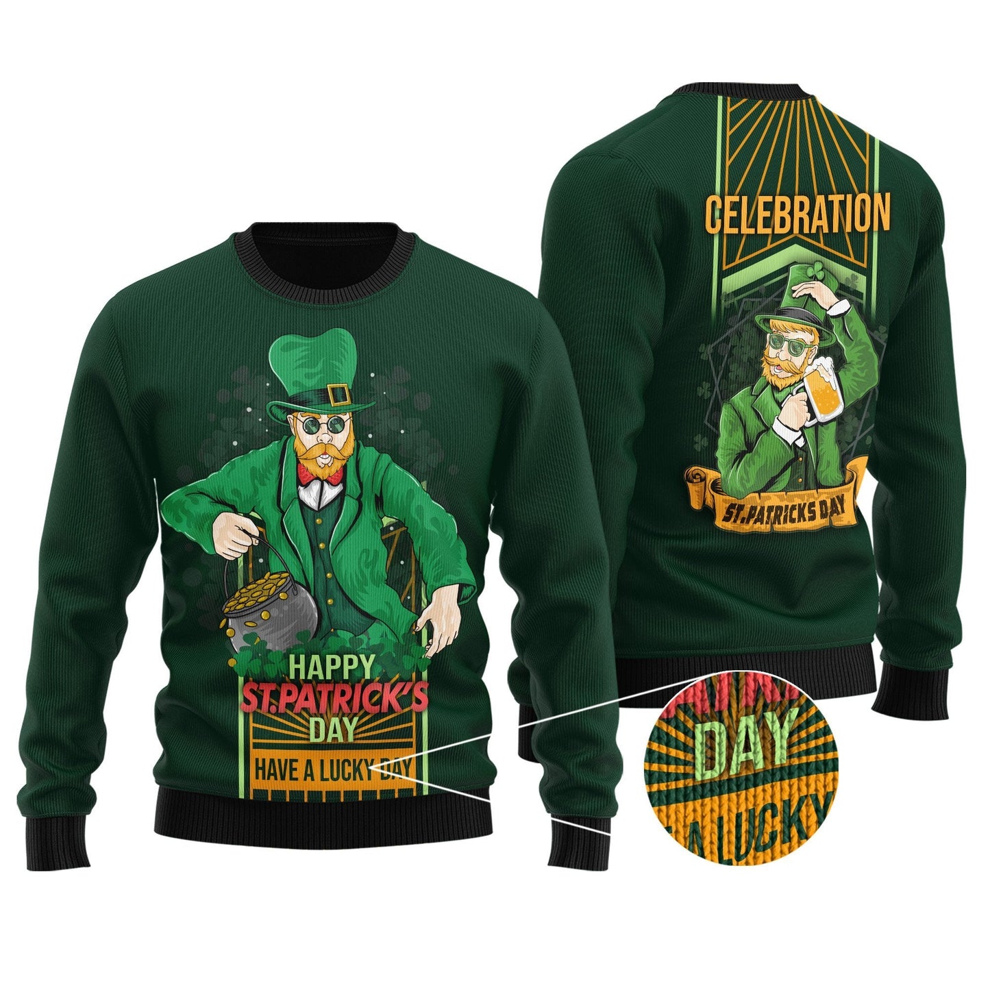 Irish Saint Patrick Day 3D All Over Printed Unisex Shirt