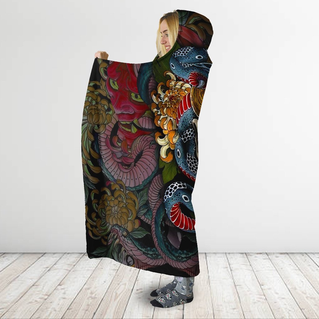 Japan Mask 3D All Over Printed Shirt Blanket