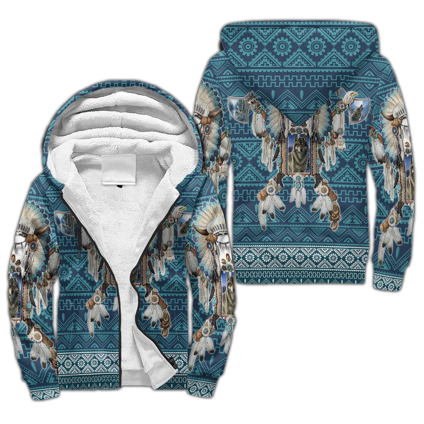 Native American 3D All Over Printed Unisex Shirts