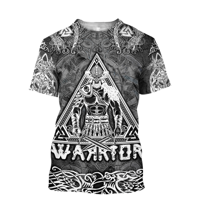 Viking Warriors tattoos 3D all over printed for man and women
