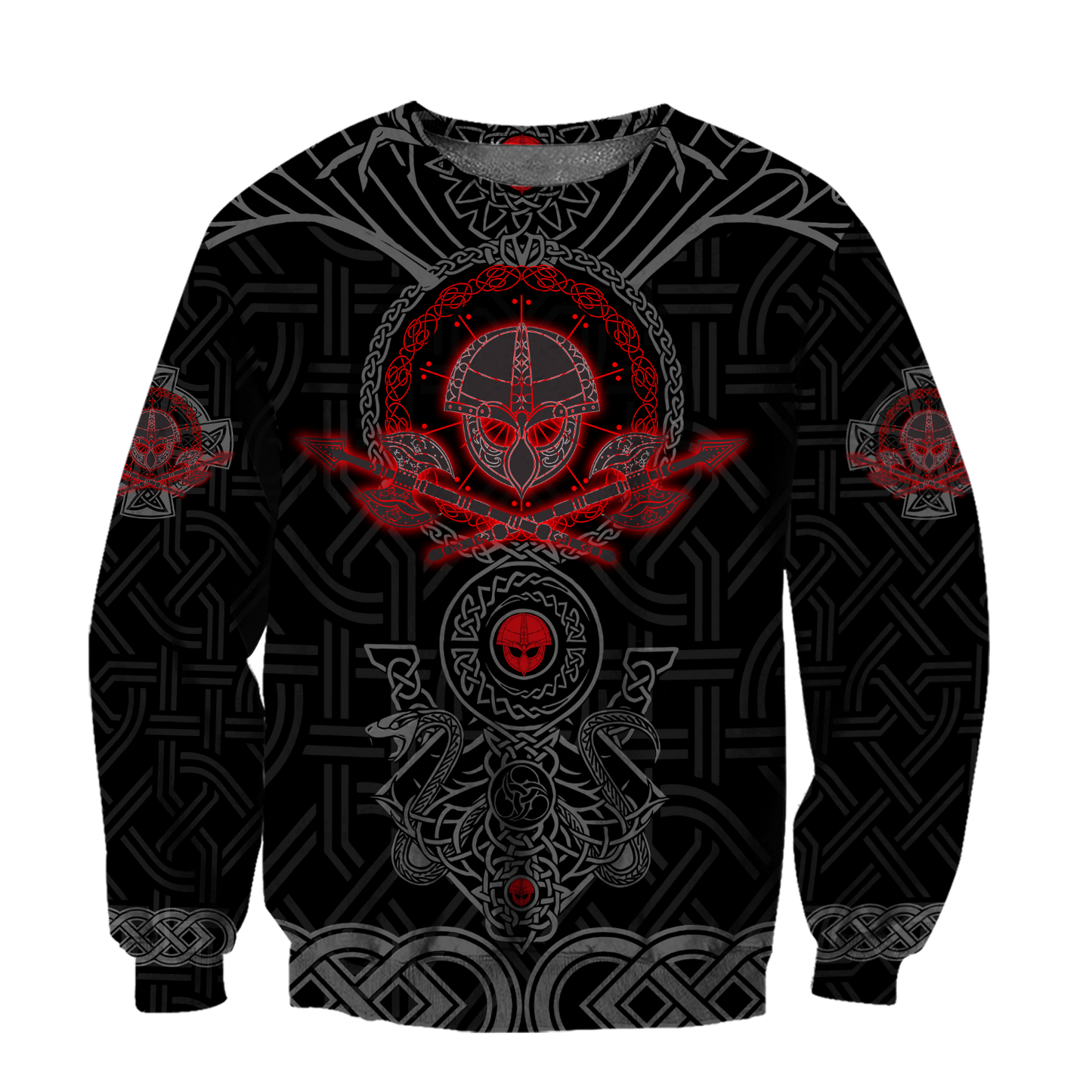 Love Viking Warriors tattoos 3D all over printed for man and women HHT30062001