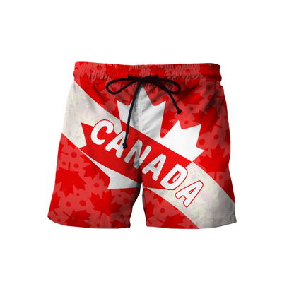 Canada All Over Print Hoodie Maple Leaf