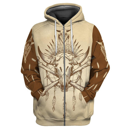 Native American 3D All Over Printed Unisex Shirts