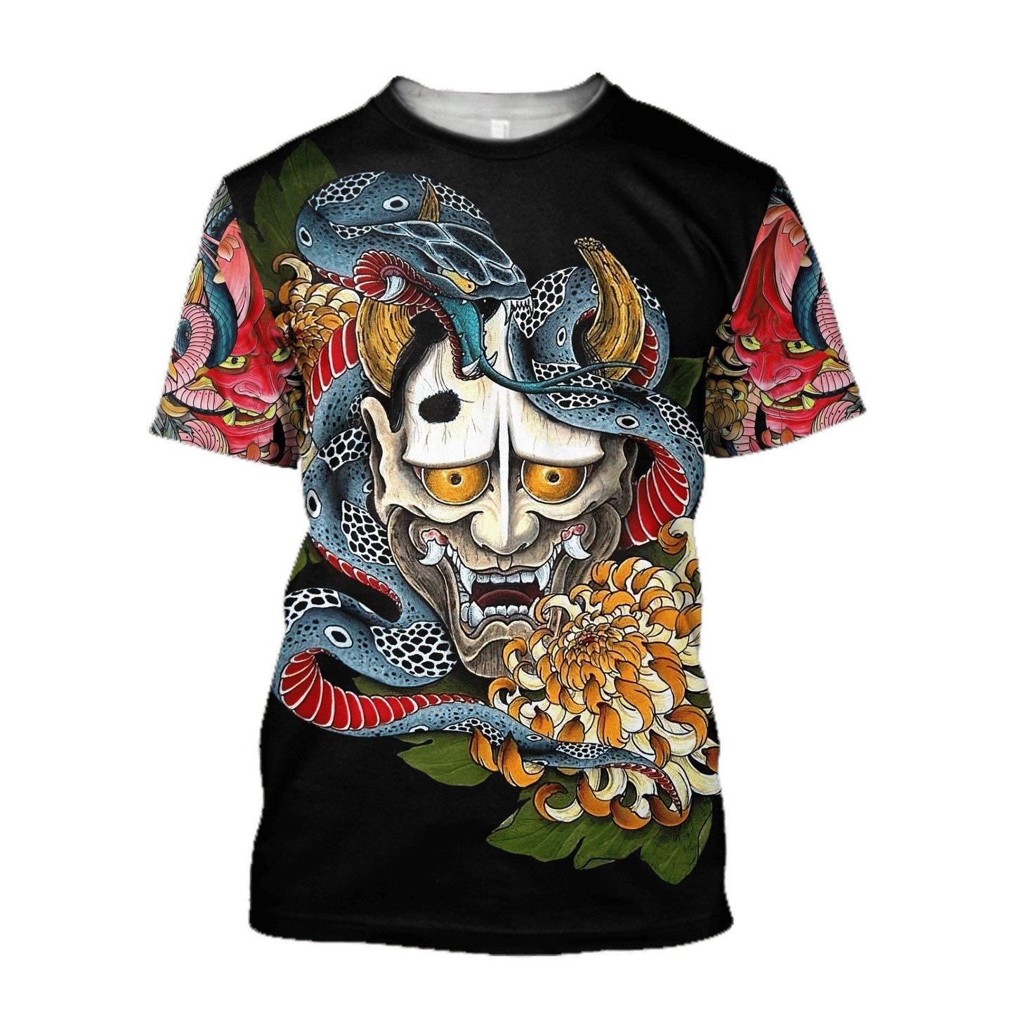 Japan Mask 3D All Over Printed Unisex Shirts