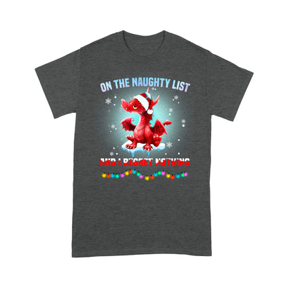 Dragon On The Naughty List Standard T-shirt HG