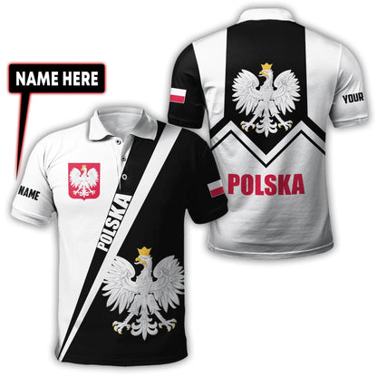 Personalized Polska 3D All Over Printed Unisex Hoodie