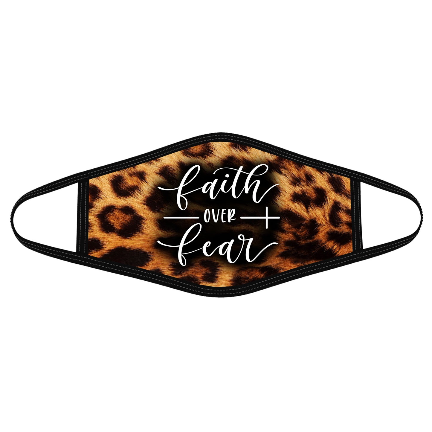 Faith Over Fear Jesus Christ Face Mask TA