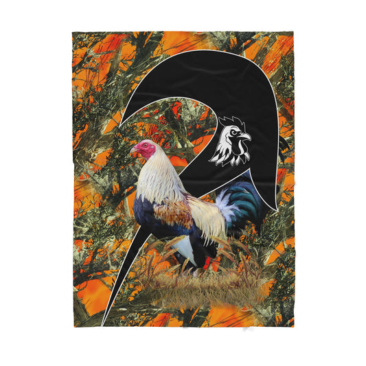 InfiniteStore 3D Printed Rooster Sherpa Blanket ML