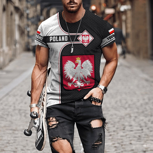 Personalized Polska 3D All Over Printed Unisex Hoodie