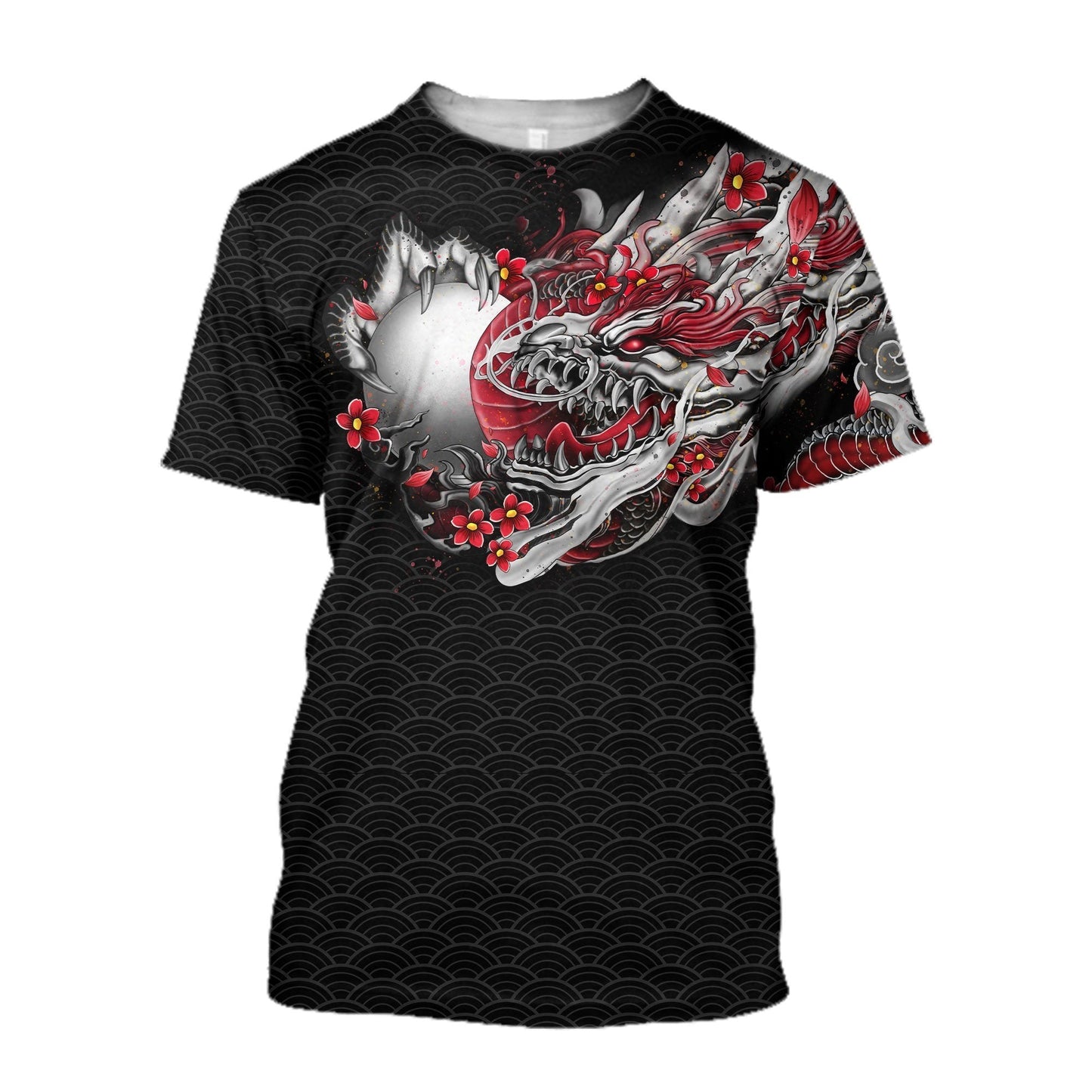 Japan Art Tattoo 3D All Over Printed Unisex Shirt