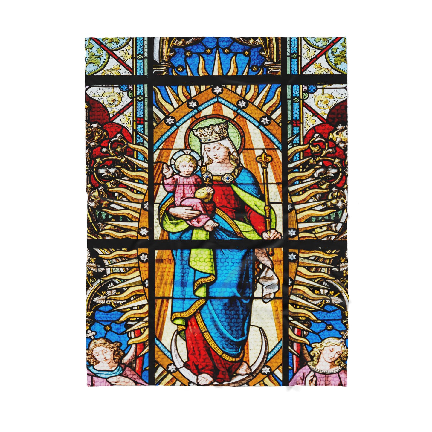 Jesus Catholic Church Blanket - Best gift for Christian - Sherpa Blanket TT