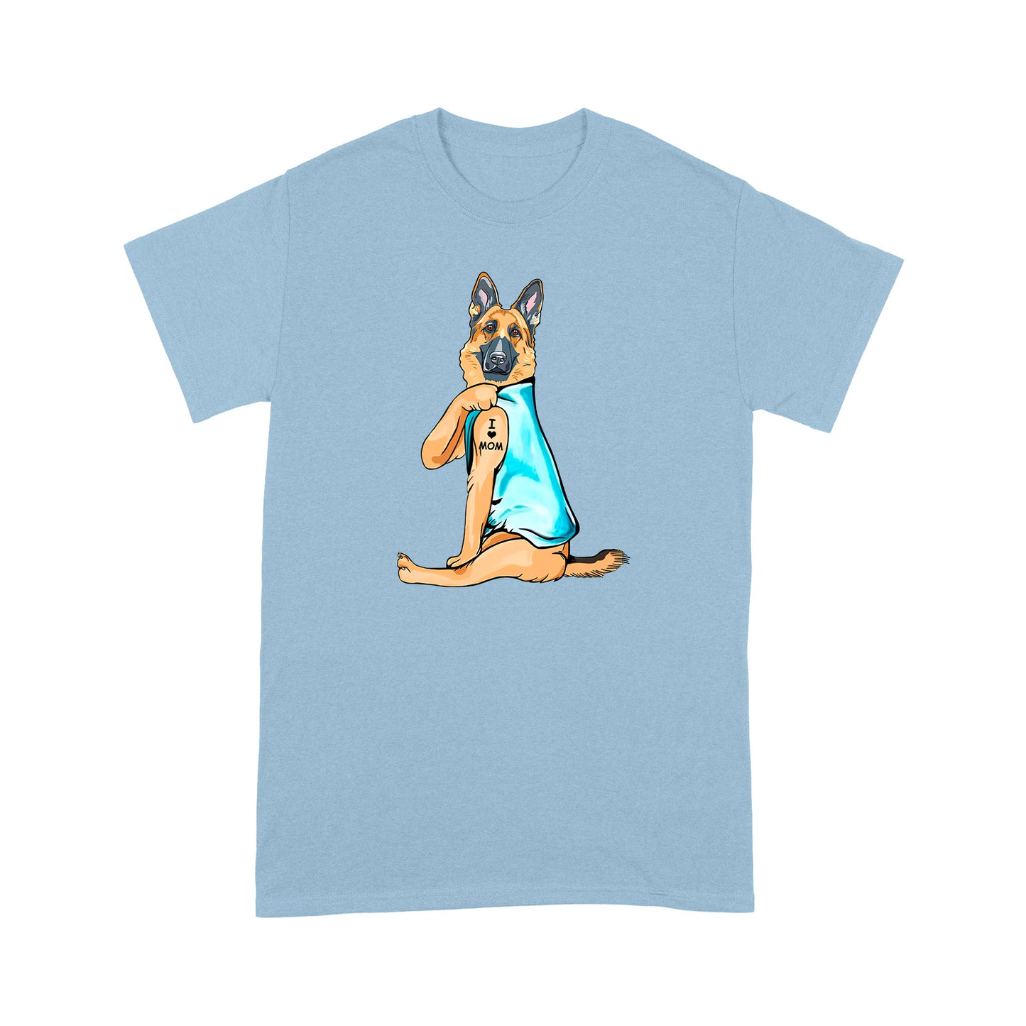 German Shepherd Dog Mom T shirt - Funny Quotes T-shirt DL