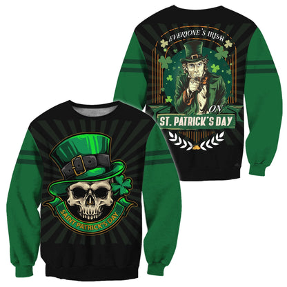 Irish Saint Patrick Day 3D All Over Printed Unisex Shirt