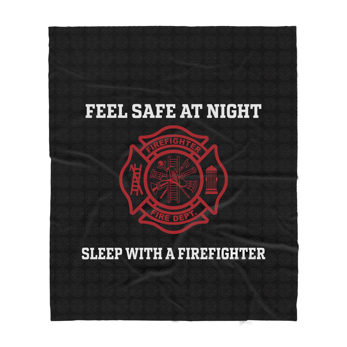 Fireman Sherpa Blanket -Gift for Fireman