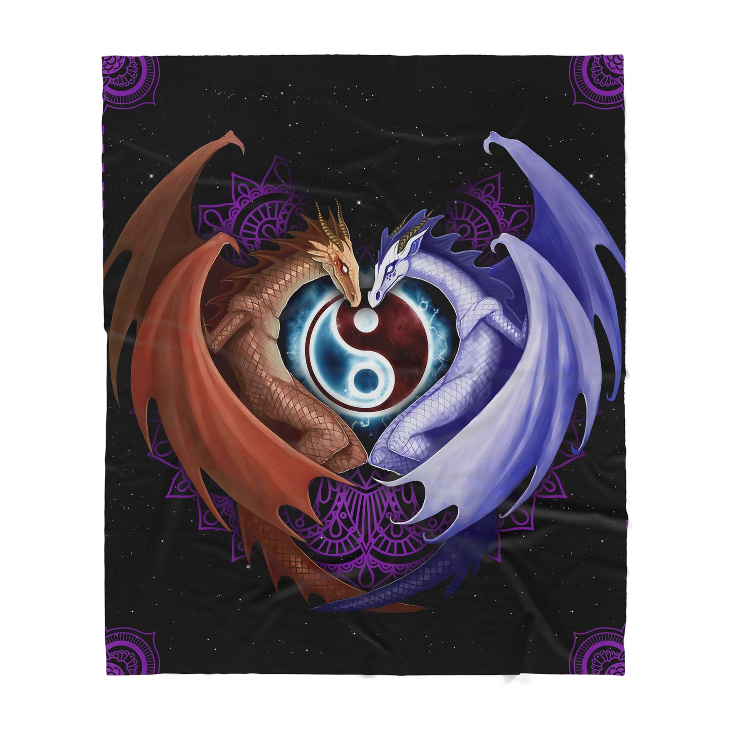Custom Blanket Dragon Sherpa Blanket TA