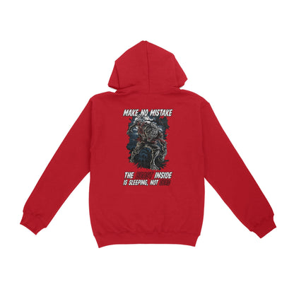 Make No Mistake, The Beast Inside Is Sleeping, Not Dead Hoodie