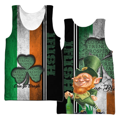 Irish Saint Patrick Day 3D All Over Printed Unisex Shirt