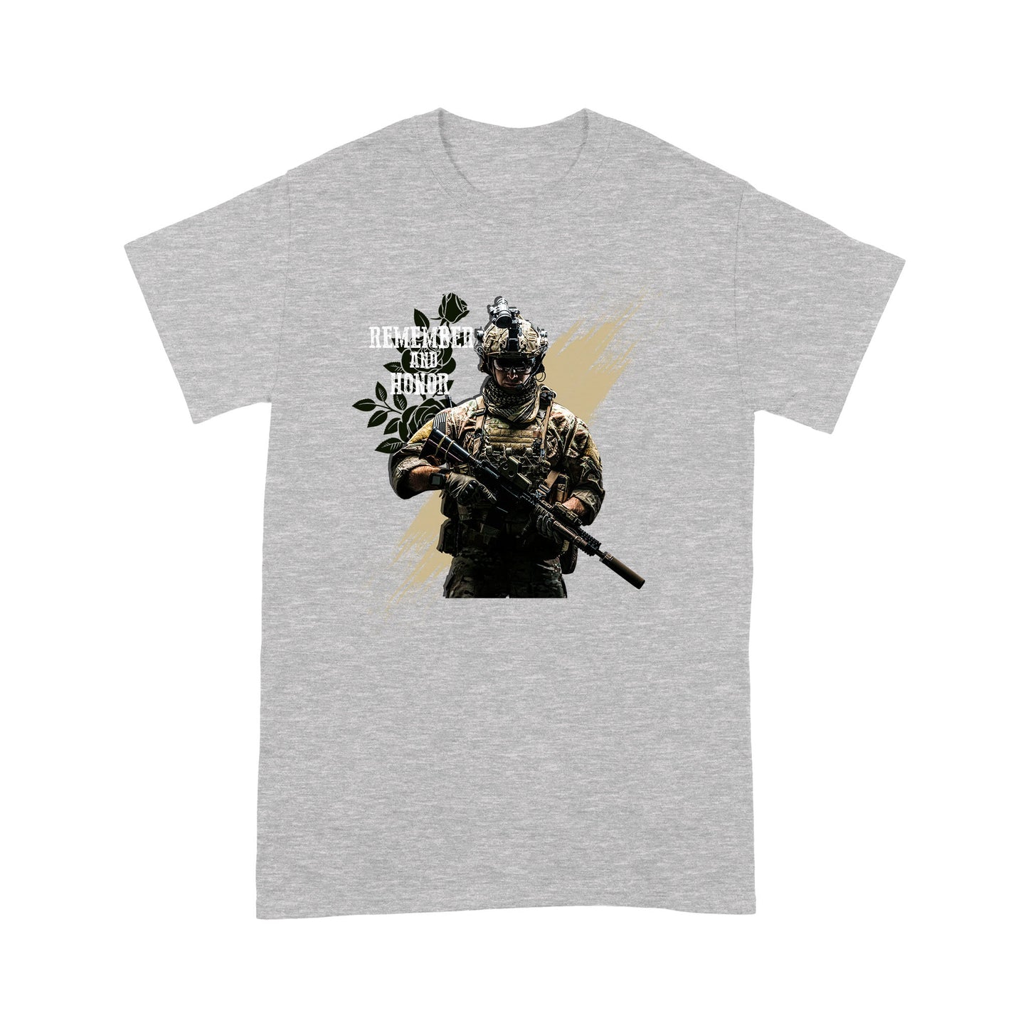 Remember and honor Veteran T-shirt HC