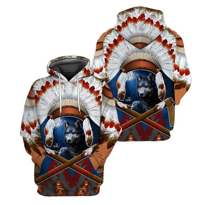 Native American 3D All Over Printed Unisex Shirts