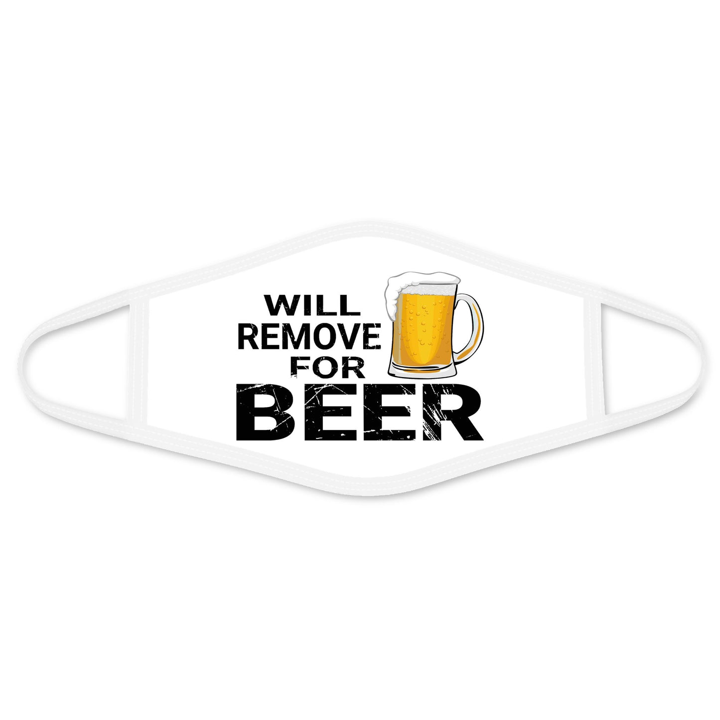 Beer Face Mask White TQH