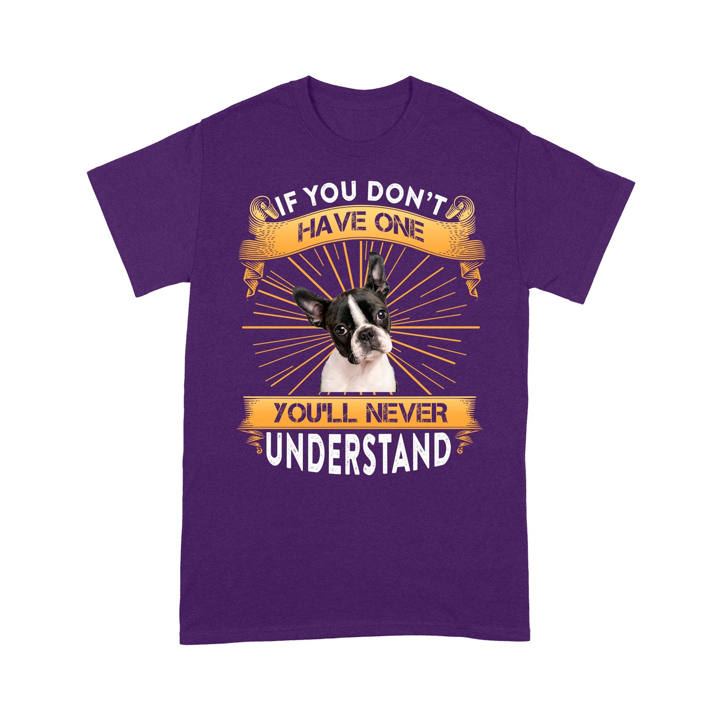 French bull Dog T-shirt - Funny Quotes Standard T-shirt DL