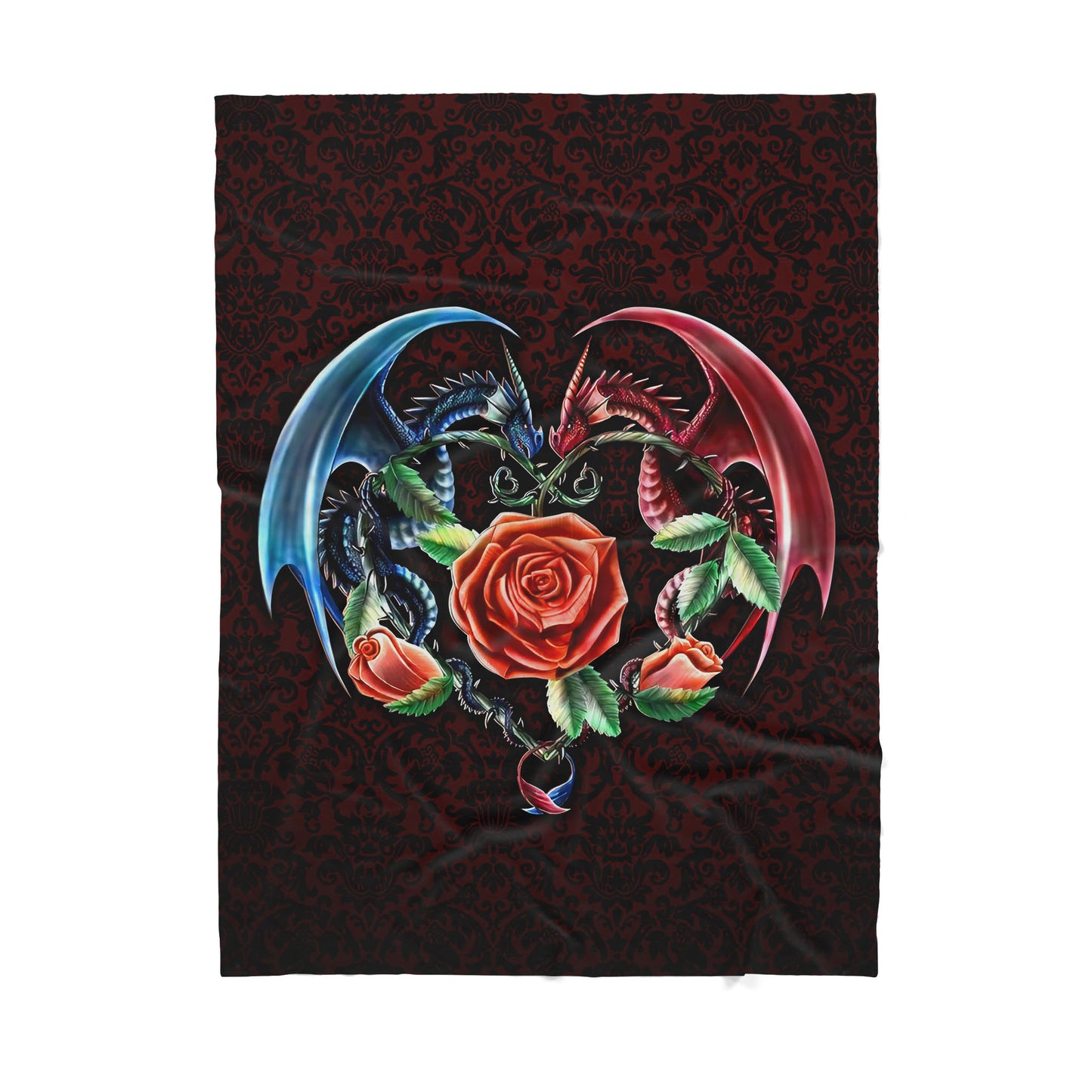 Custom Blanket Dragon - Gift For My Family - Sherpa Blanket HG
