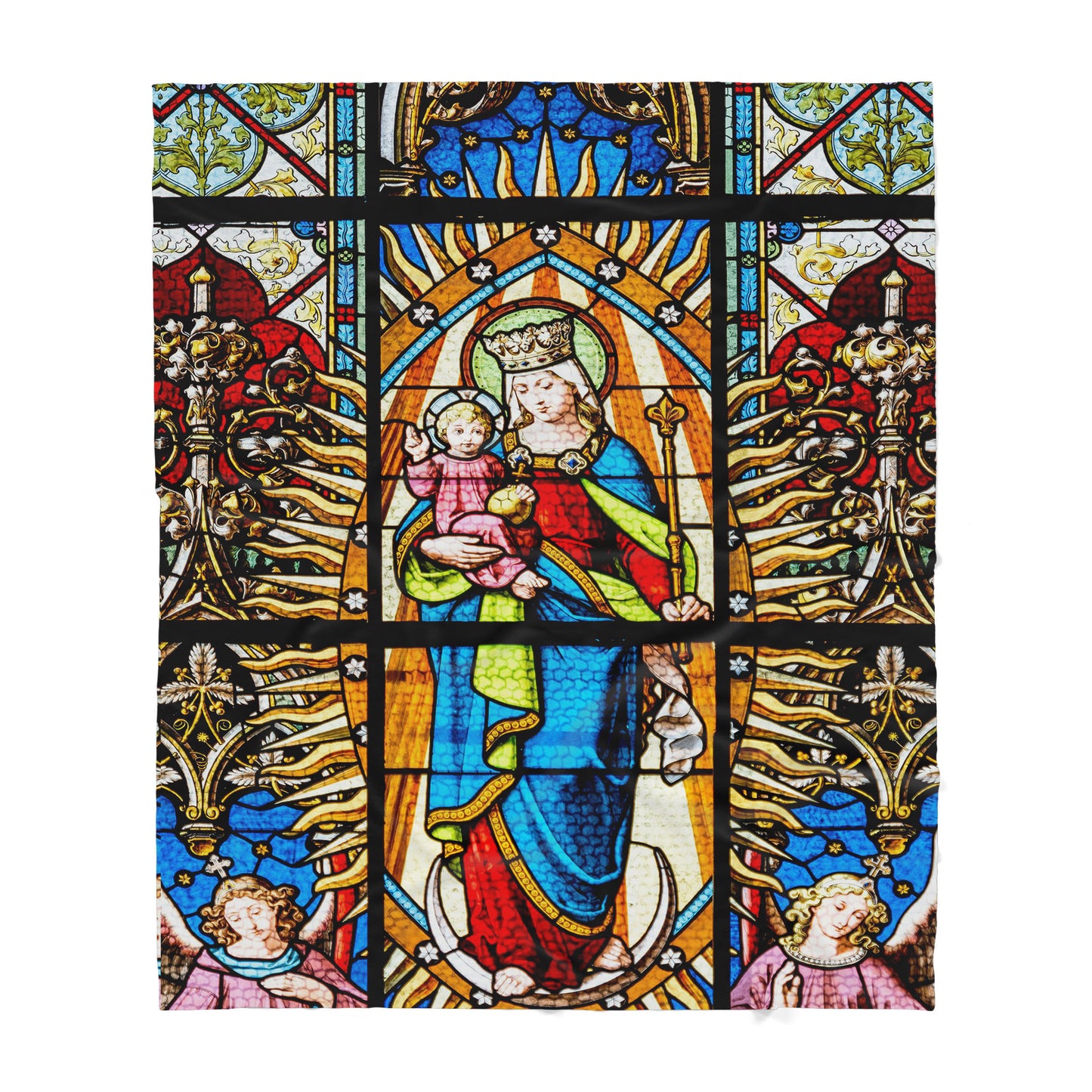 Jesus Catholic Church Blanket - Best gift for Christian - Sherpa Blanket TT