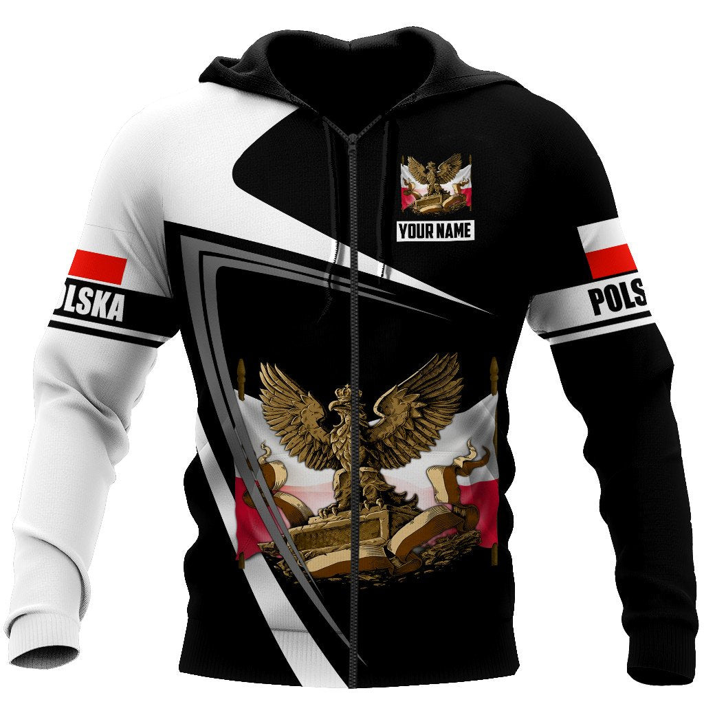 Personalized Polska 3D All Over Printed Unisex Hoodie