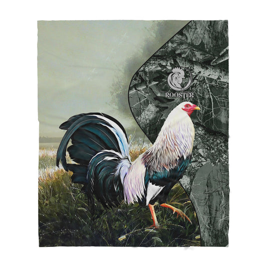 InfiniteStore 3D Printed Rooster Sherpa Blanket ML