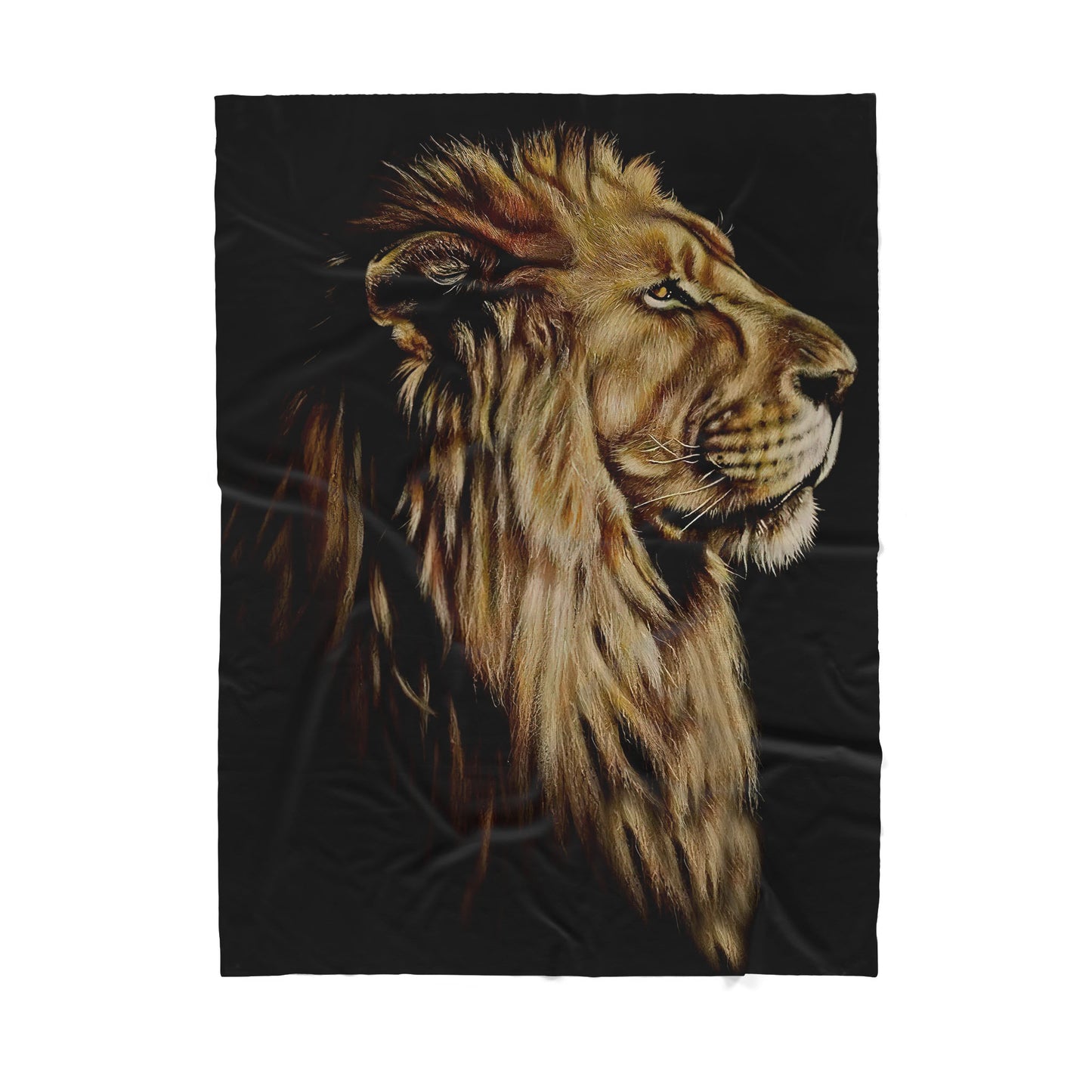 Lion Sherpa Blanket