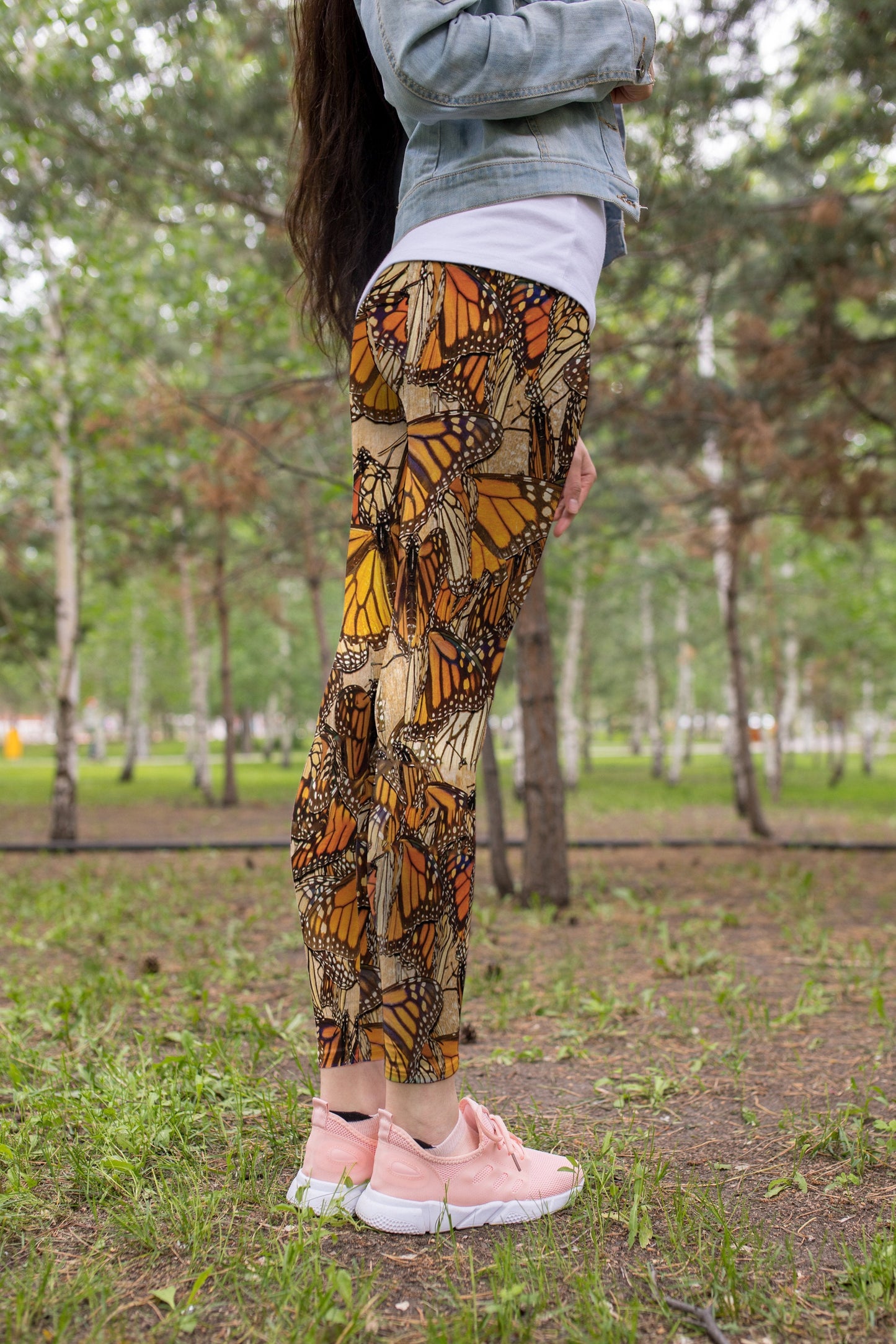 3D All Over Yellow Butterflies Hoodie Dress Leggings Blanket - Amaze Style™-Apparel