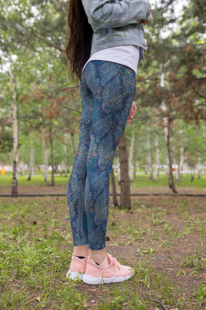3D All Over Print Tree Coral Legging - Amaze Style™-Apparel