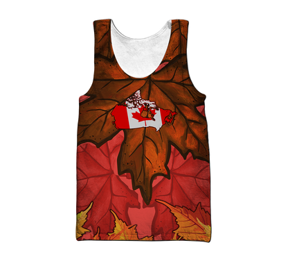Canada Maple Leaf Autumn Hoodie-HHT08072008