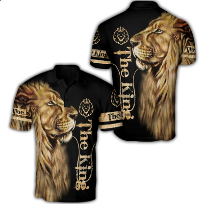 King Lion Over Printed Hoodie TP