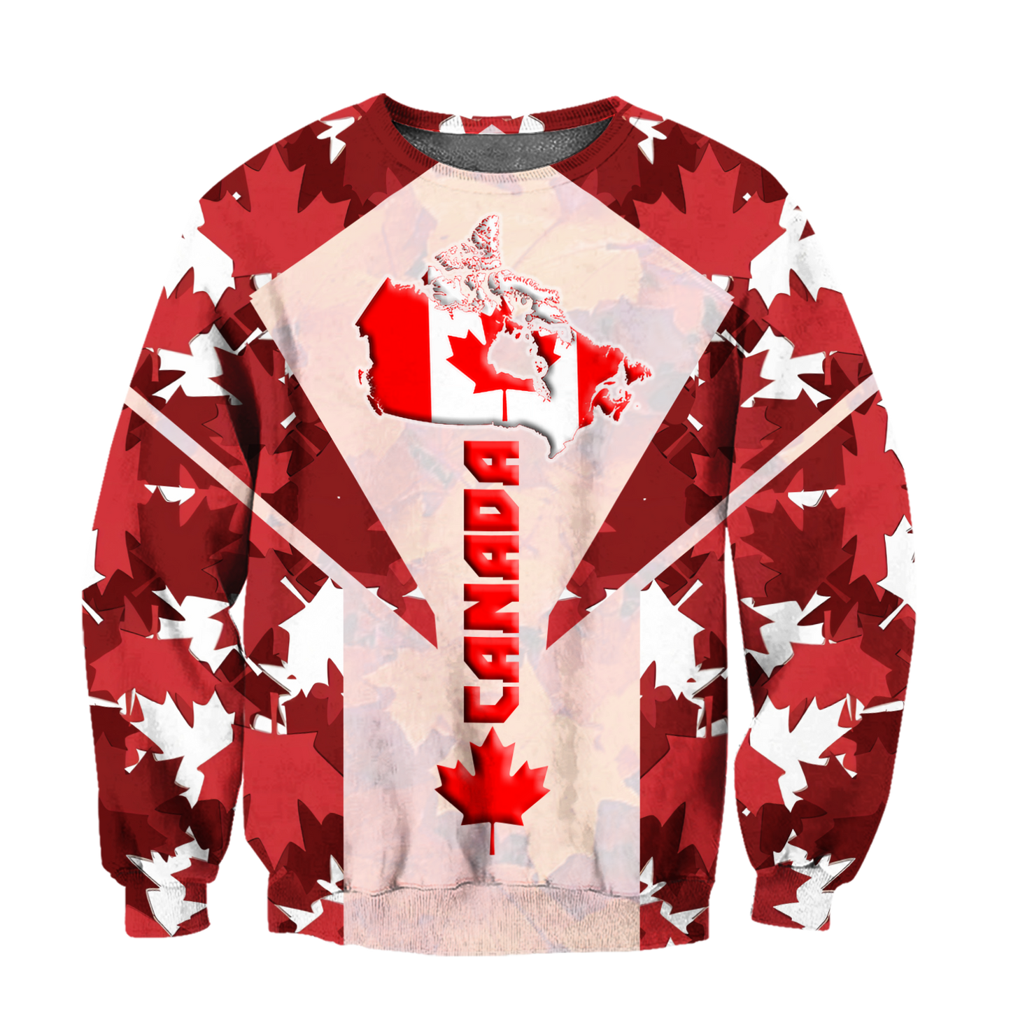 Canada 3dall over printed maple leaf generation