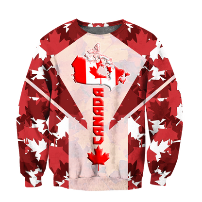 Canada 3dall over printed maple leaf generation