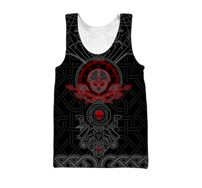Love Viking Warriors tattoos 3D all over printed for man and women HHT30062001