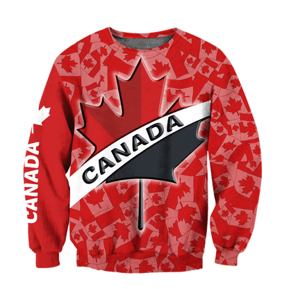 Canada All Over Print 3d all over printed maple leaf spider HHT10072015