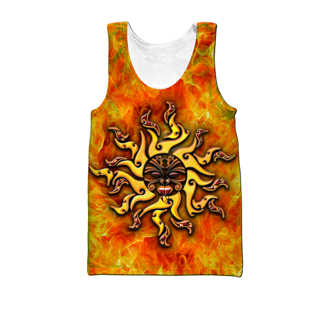 Maori tamanuitera the sun 3d all over printed shirt and short for man and women