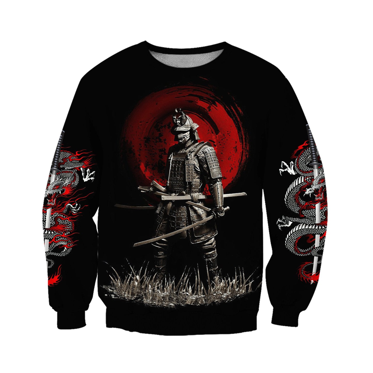 Samurai Tattoo 3D Over Printed Unisex Shirt