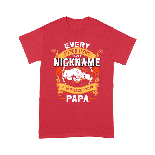 My Favorite Call Me Papa Standard T-shirt TA