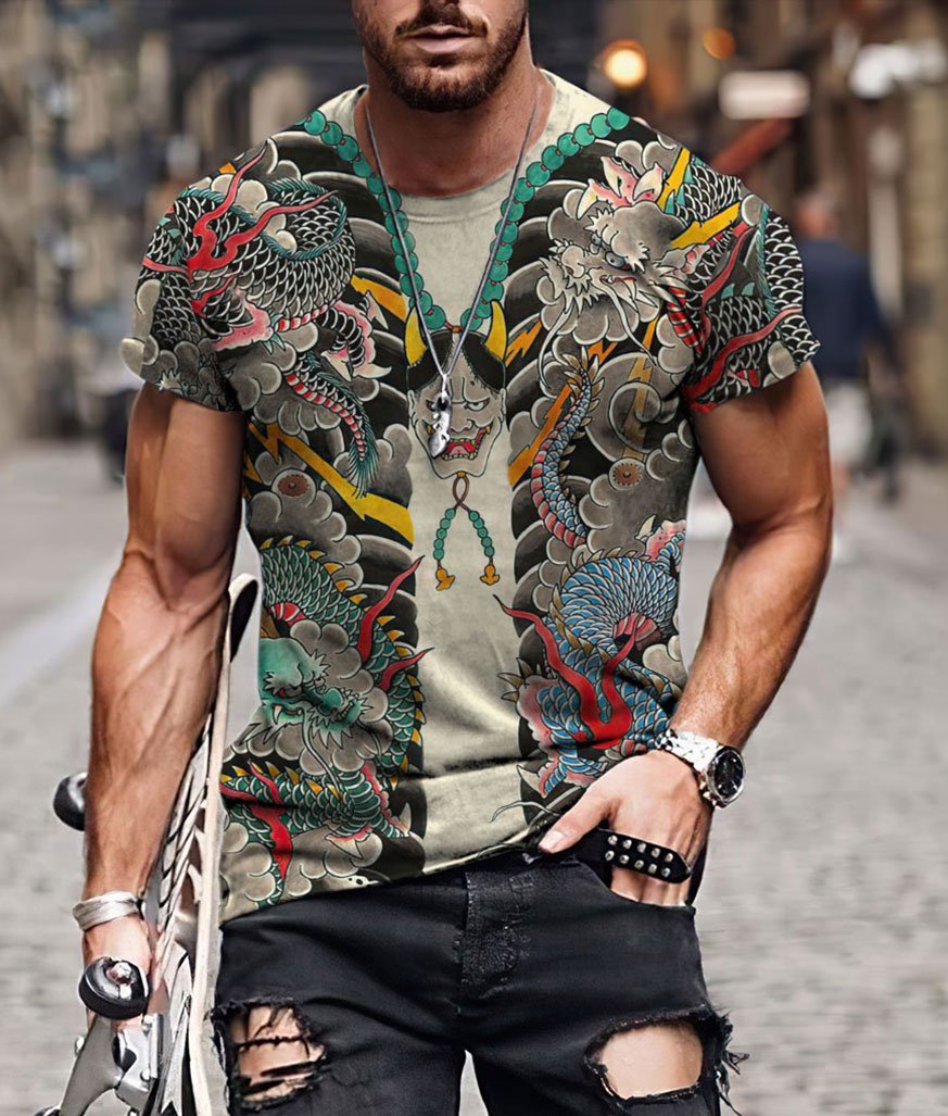 Japan Culture 3D All Over Printed Unisex Shirts